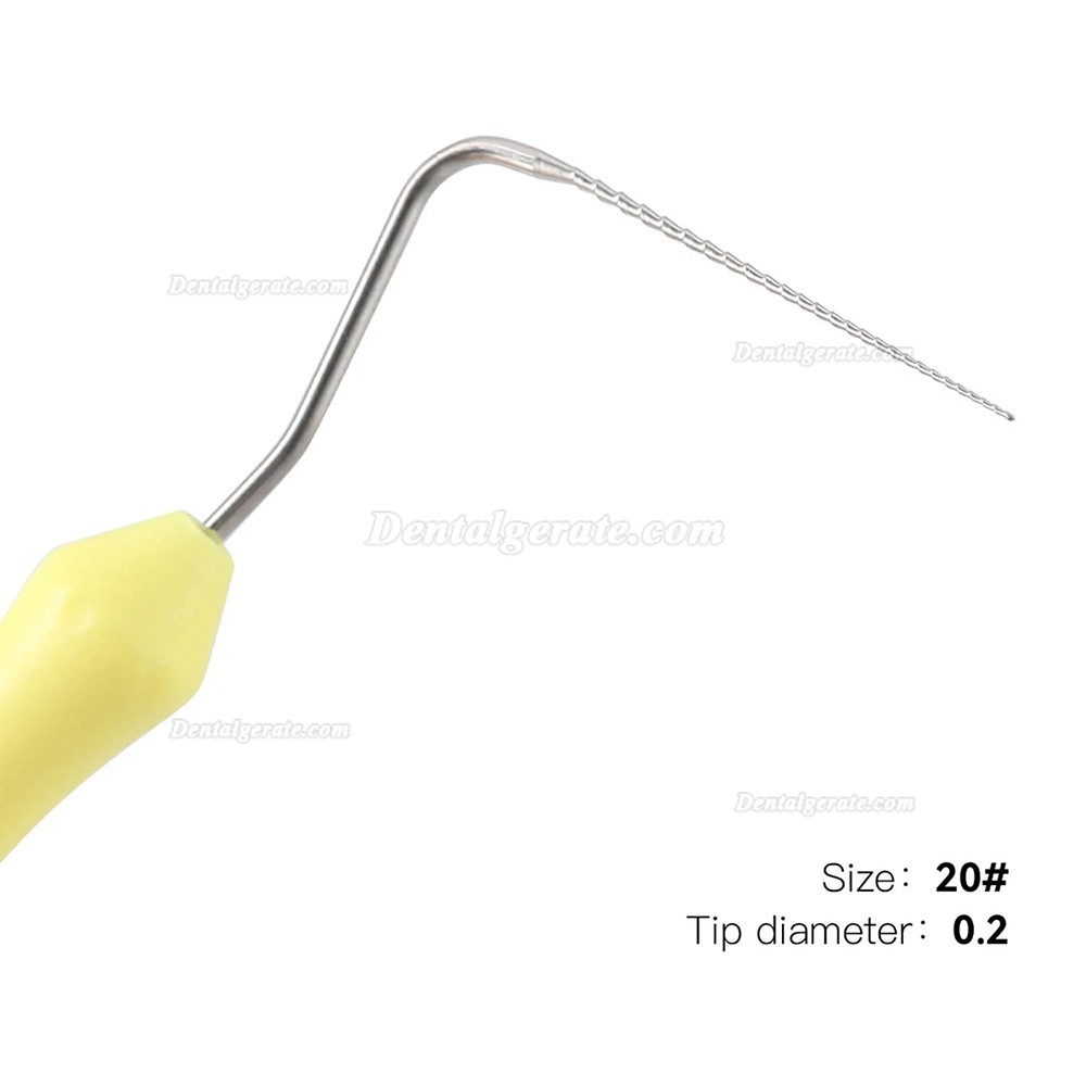 Endo feilen f&uuml;r die zahn&auml;rztliche mikroskopie 02 Kegel #20 #25 #30
